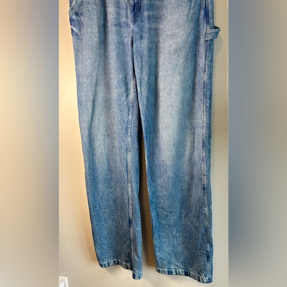 rag & bone faded blue relaxed carpenter jeans - Picture 3 of 11